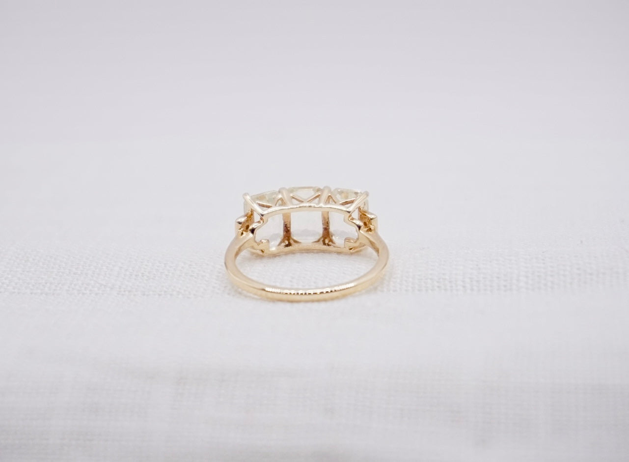 “ Lady Bridgerton “ Vintage Geelgouden ring