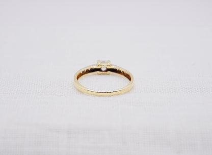 “ Original “ Vintage Geelgouden ring