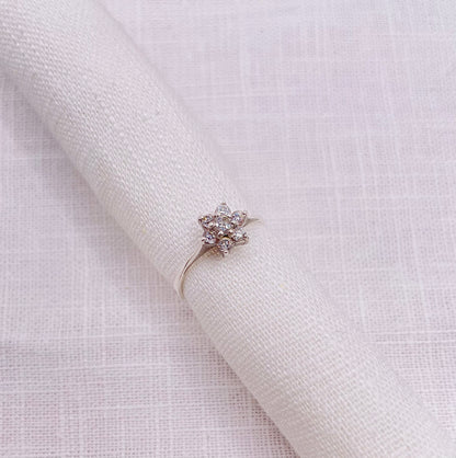 Zilveren ring met Zirkonia