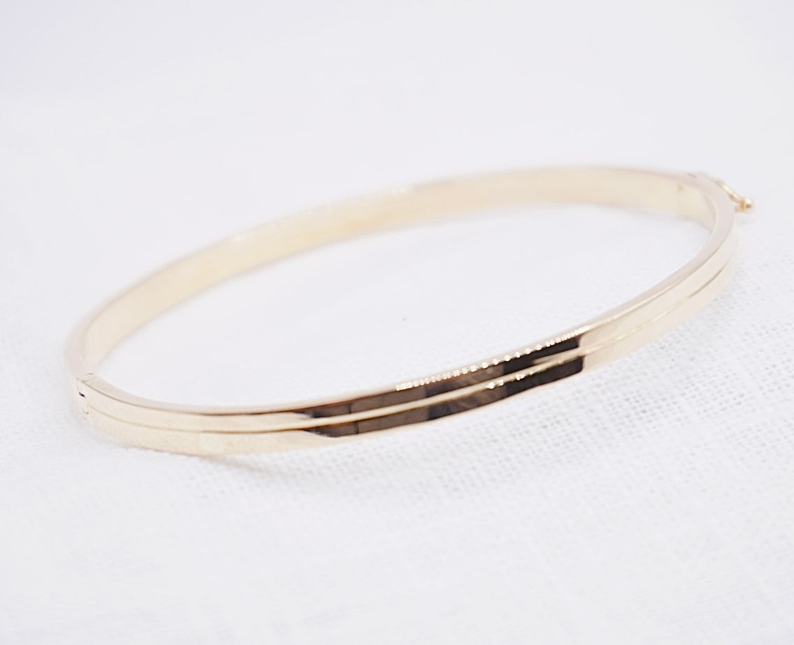 Geelgouden Bangle