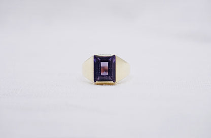 “ Kameleon “ Vintage Geelgouden ring