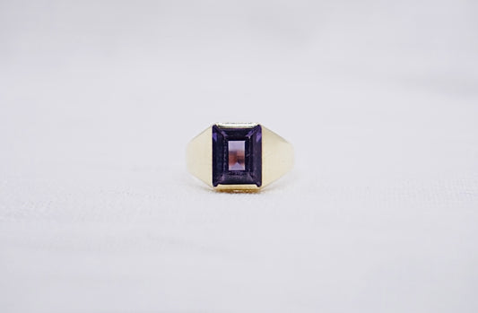 “ Kameleon “ Vintage Geelgouden ring