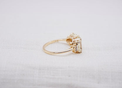 “ Lady Bridgerton “ Vintage Geelgouden ring