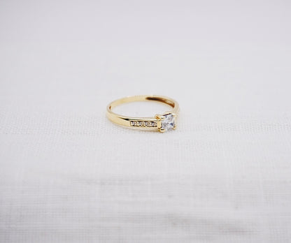 “ Original “ Vintage Geelgouden ring